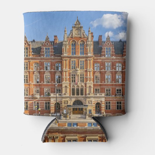 音楽王室の大学：夕日。 缶クーラー (正面)