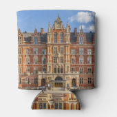 音楽王室の大学：夕日。 缶クーラー (裏面)