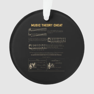 音楽理論グラフィック オーナメント