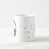 音楽生き延び中 コーヒーマグカップ (中央)