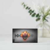 音楽産業アーツロックバンドヘビーメタルミュージシャン 名刺 (スタンド正面)