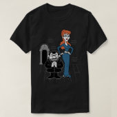 音楽男性へFaのための女素晴らし性A悪魔の計画 Tシャツ (デザイン正面)