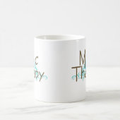 音楽療法のギフト コーヒーマグカップ (中央)