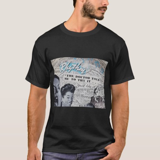 音楽療法 Tシャツ (正面)