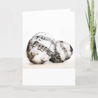 音楽的なイースターエッグ シーズンカード