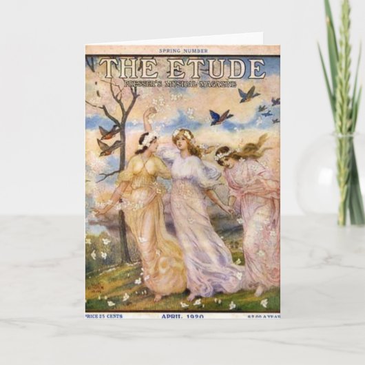 音楽的なカード カード (正面)