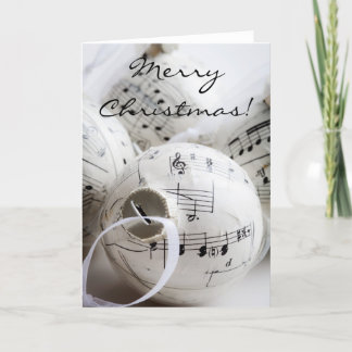音楽的なクリスマスカード シーズンカード