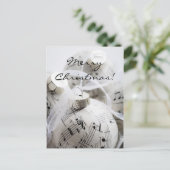 音楽的なクリスマスカード シーズンポストカード (スタンド正面)