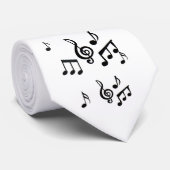 音楽的なタイ ネクタイ (ロール)