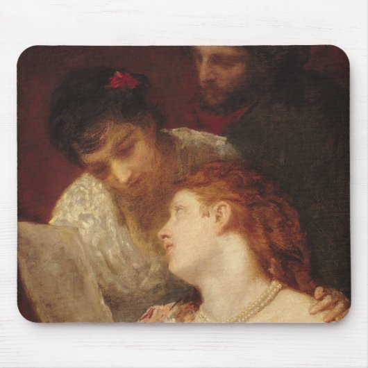 音楽的なパーティー1874年 マウスパッド (正面)