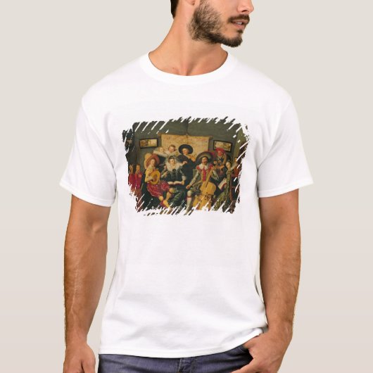 音楽的なパーティー、c.1625 tシャツ (正面)