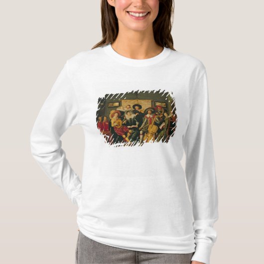 音楽的なパーティー、c.1625 tシャツ (正面)