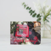 音楽的なヴィンテージのマリオ・ランツァの休日の郵便はがき シーズンポストカード (スタンド正面)