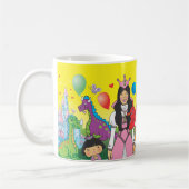 音楽的な城 コーヒーマグカップ (左)