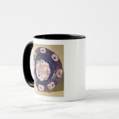 音楽的な場面の円の皿 マグカップ (正面左)