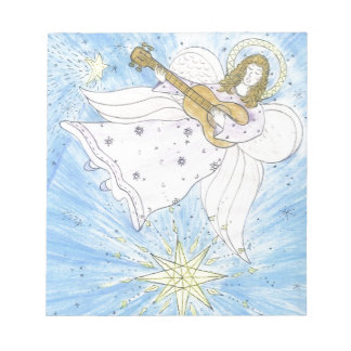 音楽的な天使 ノートパッド