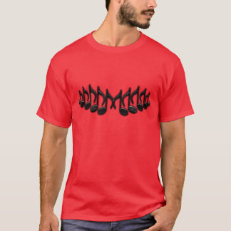 音楽的な手紙"M " Tシャツ