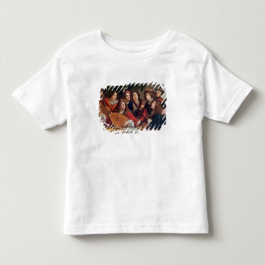 音楽的な社会1688年 トドラーTシャツ (正面)