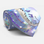 音楽的な空のタイ ネクタイ (ロール)
