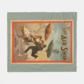 音楽的な茶番劇喜劇、空気船の劇場2 フリースブランケット (正面(横))