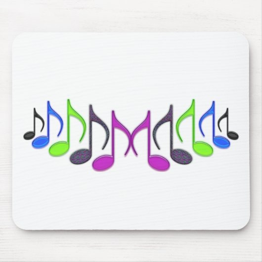 音楽的な記号"M " マウスパッド (正面)