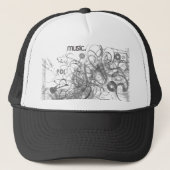 音楽的な面 キャップ (正面)