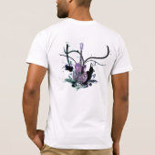 音楽石 Tシャツ (裏面)