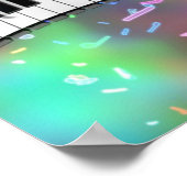 音楽祝付き ポスター (角)