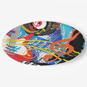 音楽祝 ペーパープレート (アングル)