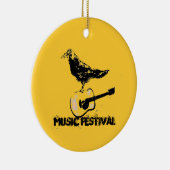 音楽祭の芸術 セラミックオーナメント (右)