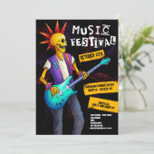 音楽祭招待状 招待状 (スタンド正面)