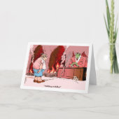 音楽程度の卒業の漫画のおめでとう カード (正面)