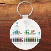 音楽等化器 キーホルダー (正面)