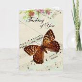 音楽考え蝶の君 カード (正面)