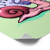 音楽聞にカタツムリ ポスター (角)