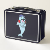 音楽聞に合う メタルランチボックス (裏面)