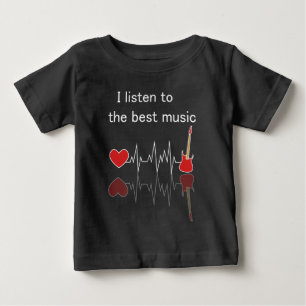 音楽聞のTシャツに ベビーTシャツ