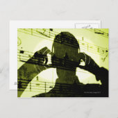 音楽聞へ ポストカード (正面/裏面)