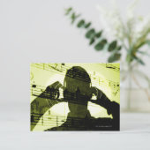 音楽聞へ ポストカード (スタンド正面)