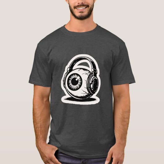 音楽至上 Tシャツ (正面)