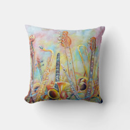 音楽花束の枕 クッション