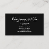 音楽表記法 名刺 (裏面)