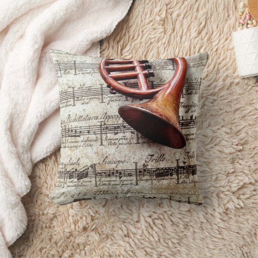 音楽装飾用クッションの角のオーナメント クッション (ブランケット)