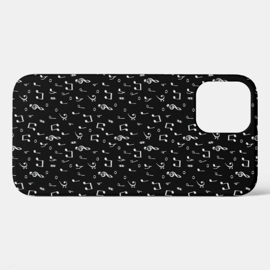 音楽記号 Case-Mate iPhoneケース (裏面 (横))