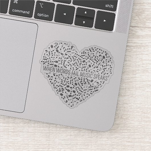 音楽話カスタムカット シール (詳細)