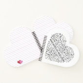 音楽話ハート ノートブック (内部)