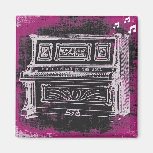 音楽話磁石 マグネット (正面)