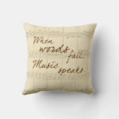 音楽話 クッション (裏面)