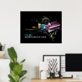 音楽話 ポスター (ホームオフィス)