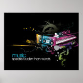 音楽話 ポスター (正面)